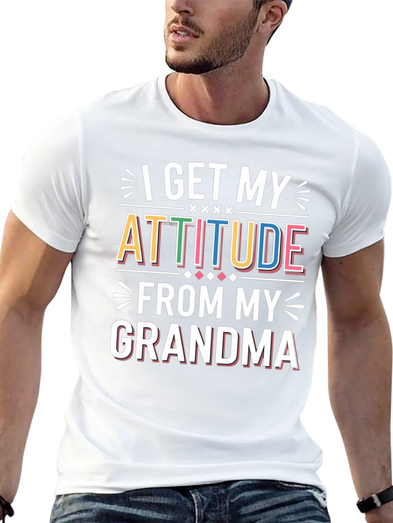 I Get My Attitude From My Grandma T-Shirt
