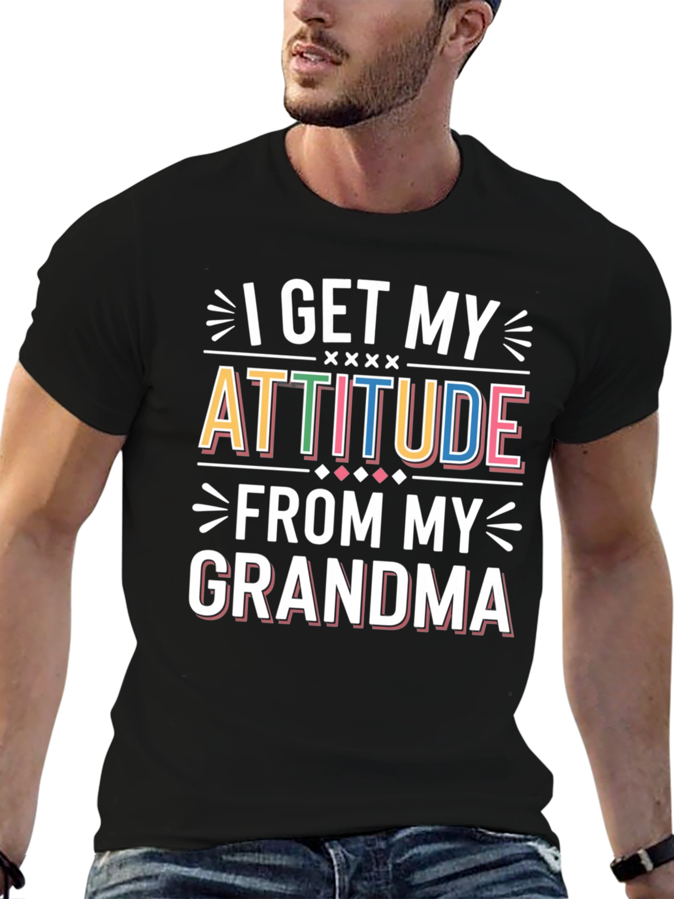 I Get My Attitude From My Grandma T-Shirt