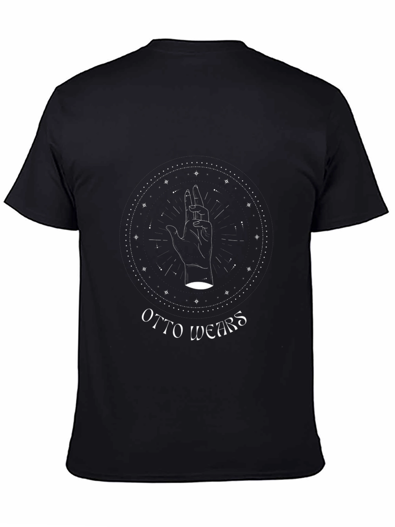 Otto Wears Graphic Tee - Black