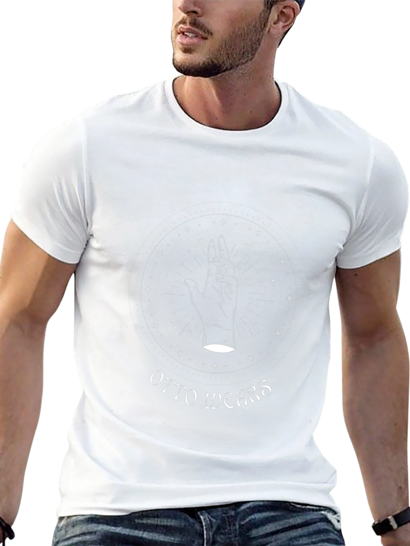 Otto Wears Graphic Tee - Black