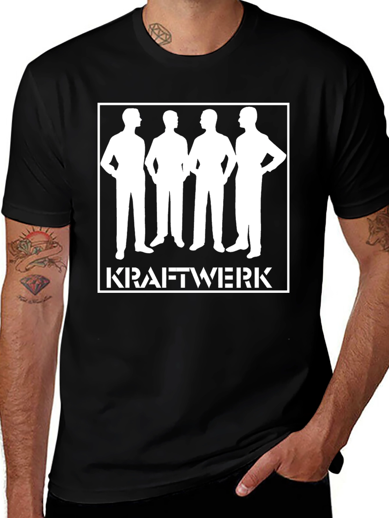 Kraftwerk Graphic T-Shirt - Classic Band Tee