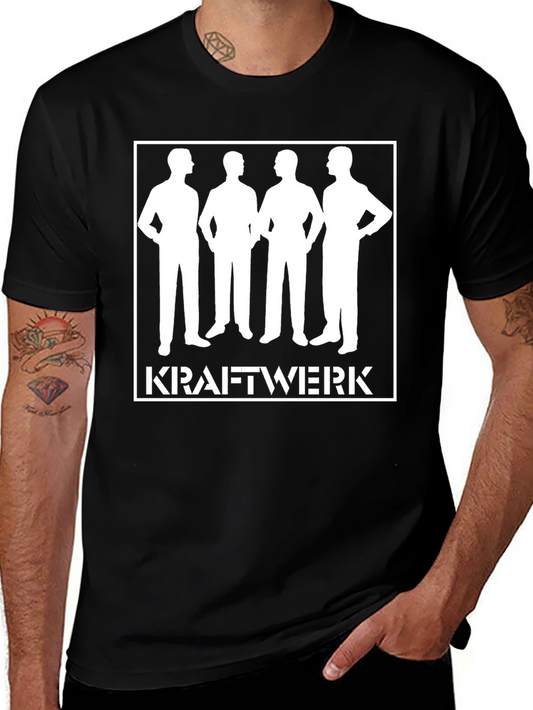 Kraftwerk Graphic T-Shirt - Classic Band Tee