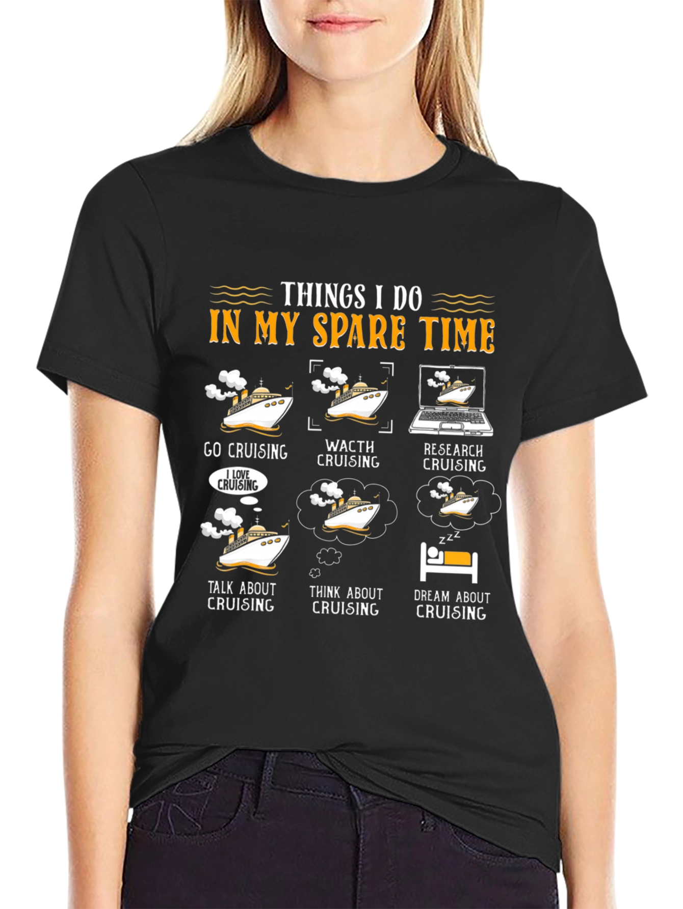 Cruise Lover T-Shirt - Spare Time Activities