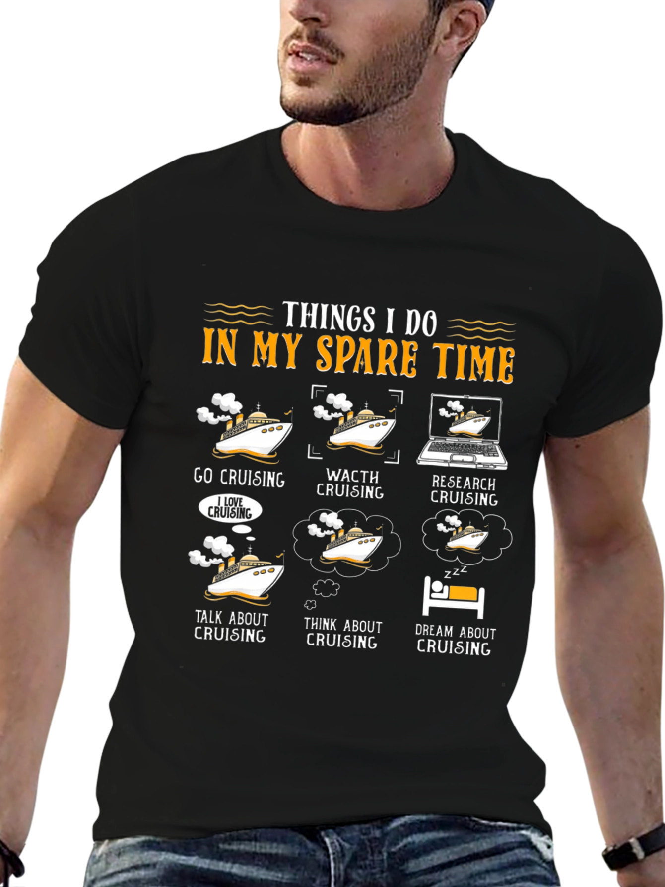 Cruise Lover T-Shirt - Spare Time Activities