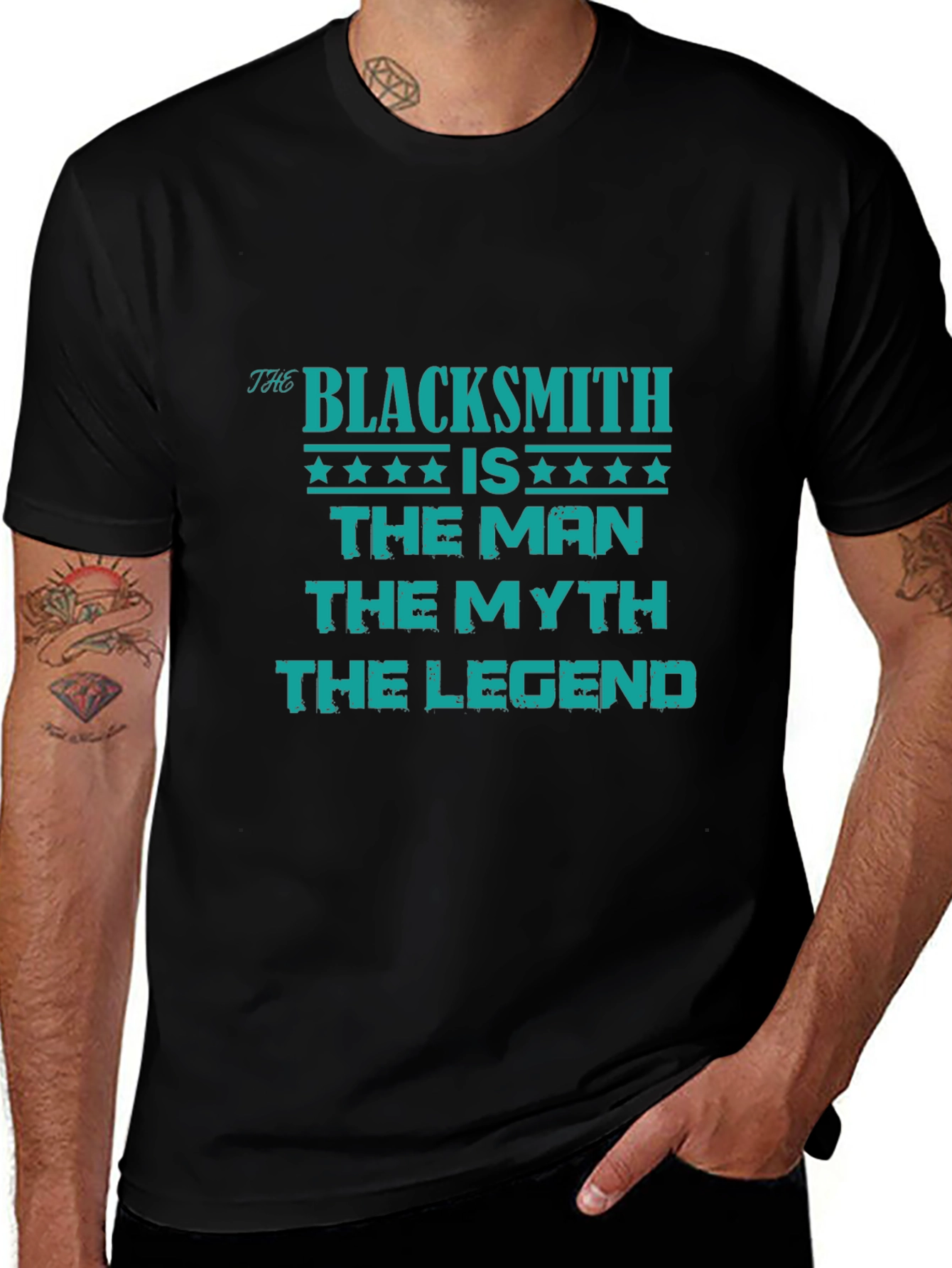 The Blacksmith T-Shirt - Man Myth Legend Tee
