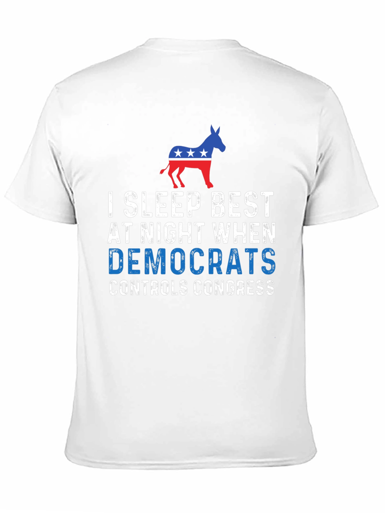 I Sleep Best Democrat Controls Congress T-Shirt