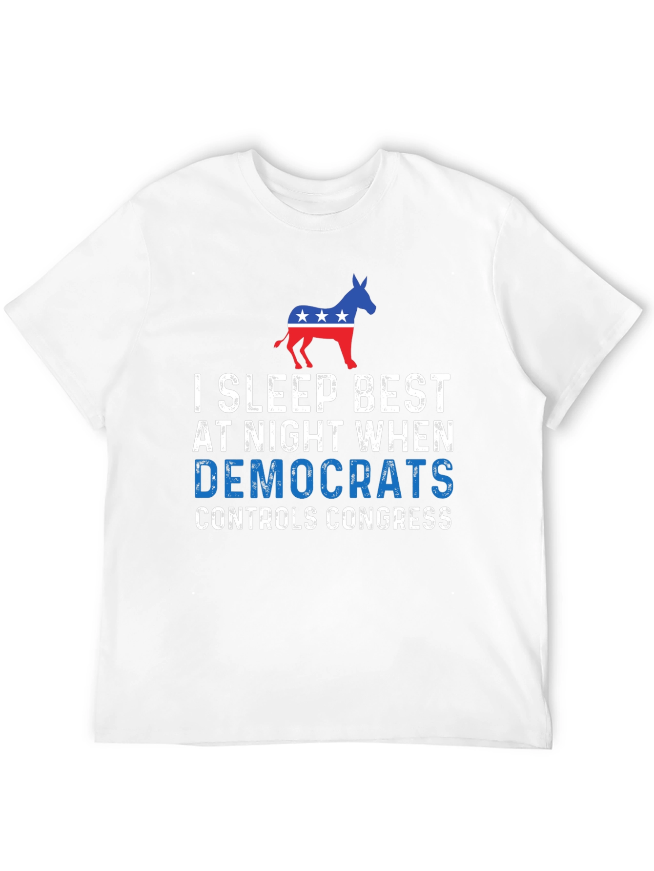 I Sleep Best Democrat Controls Congress T-Shirt