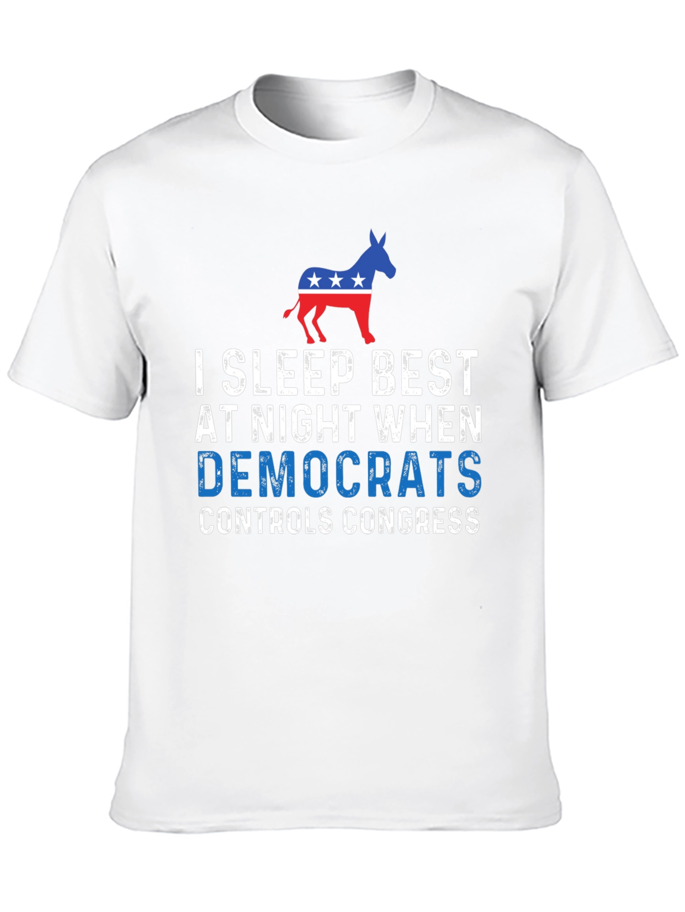 I Sleep Best Democrat Controls Congress T-Shirt