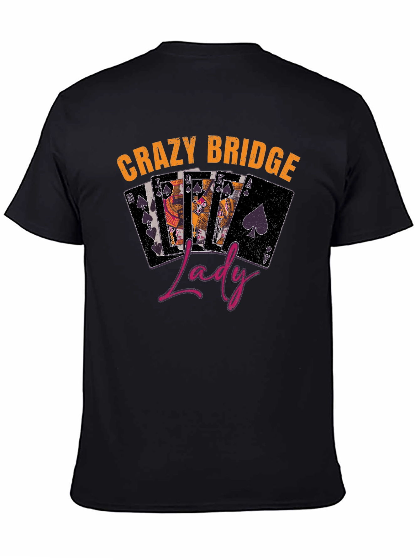 Crazy Bridge Lady T-Shirt