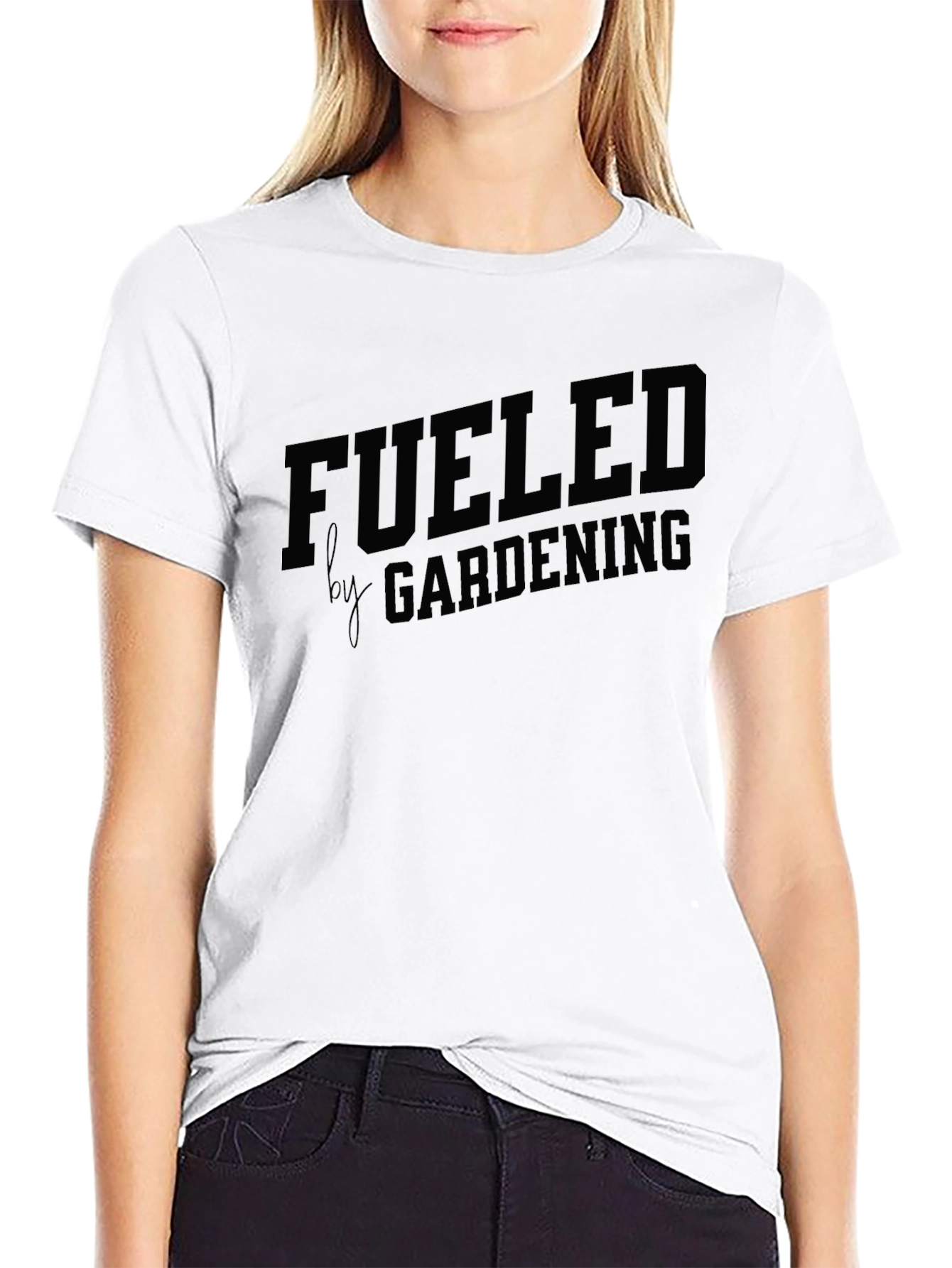 Fueled by Gardening Black T-Shirt