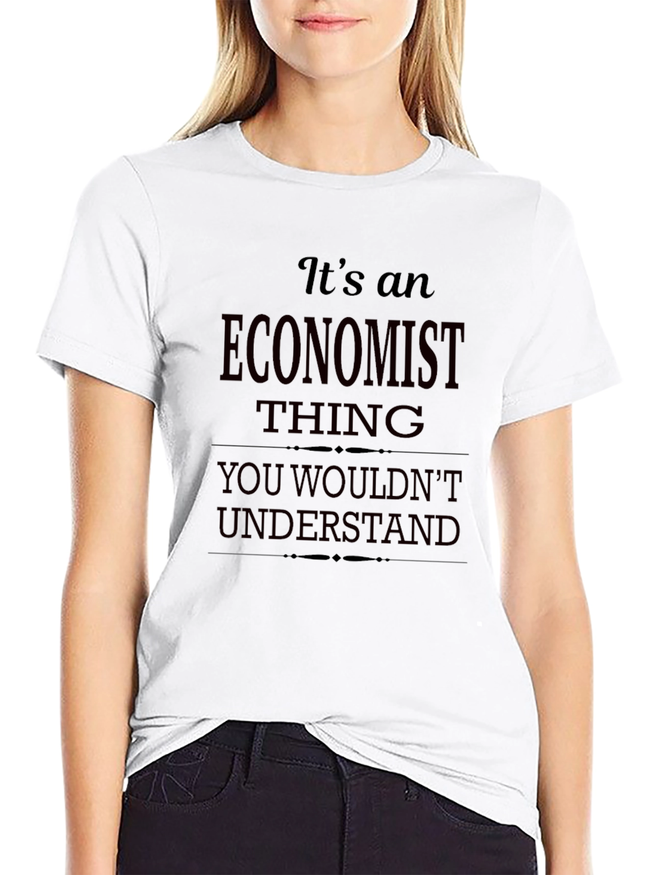 Economist Thing Graphic T-Shirt