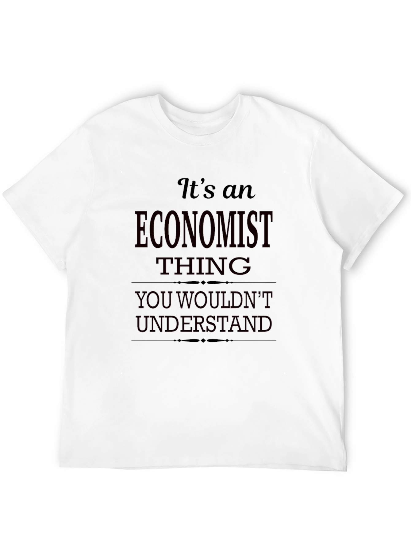 Economist Thing Graphic T-Shirt