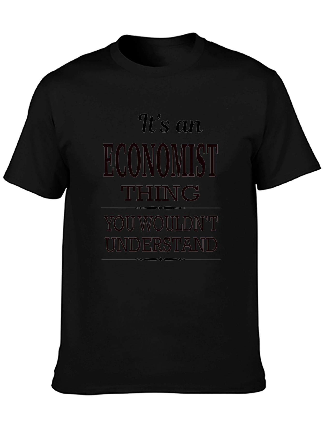Economist Thing Graphic T-Shirt