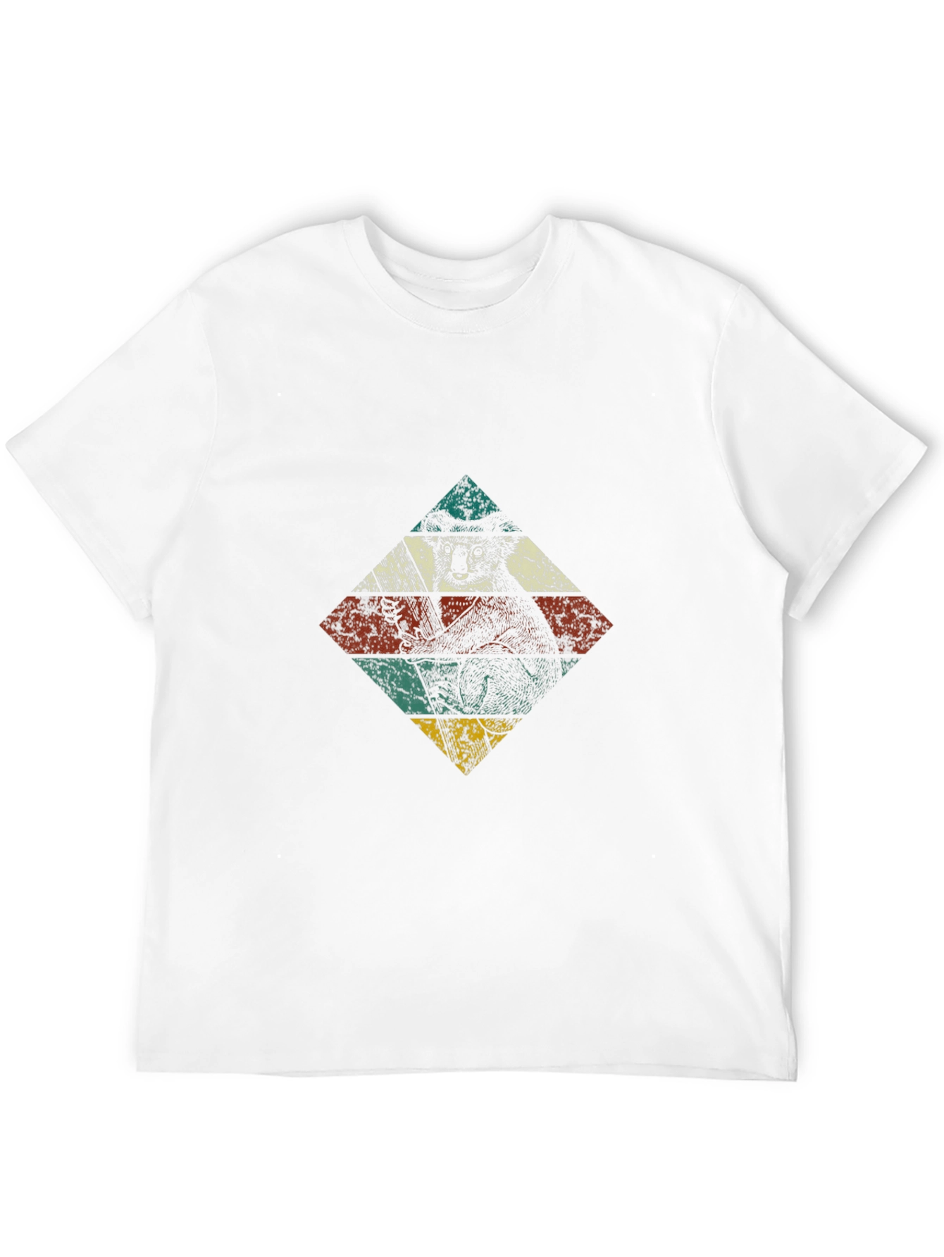 Retro Koala Bear Diamond Graphic Tee