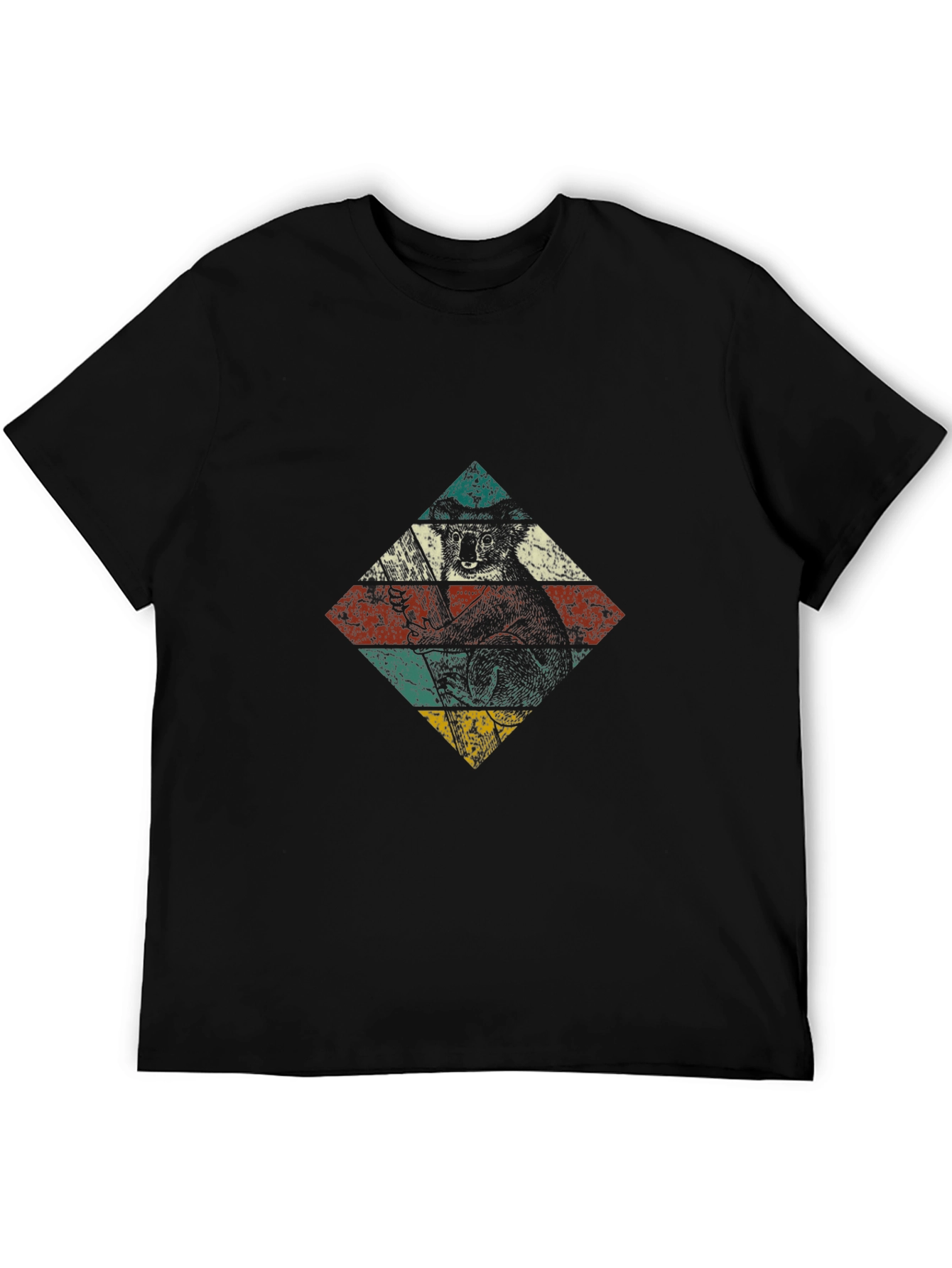 Retro Koala Bear Diamond Graphic Tee
