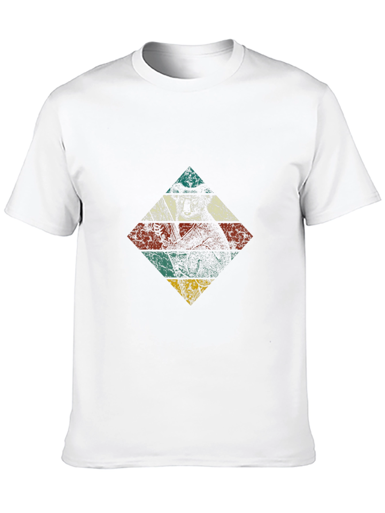 Retro Koala Bear Diamond Graphic Tee