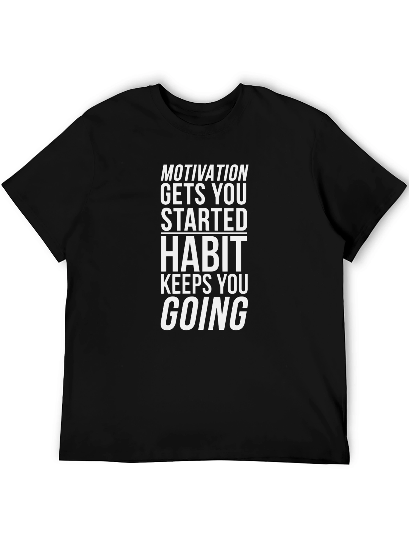 Motivation & Habit Graphic Tee