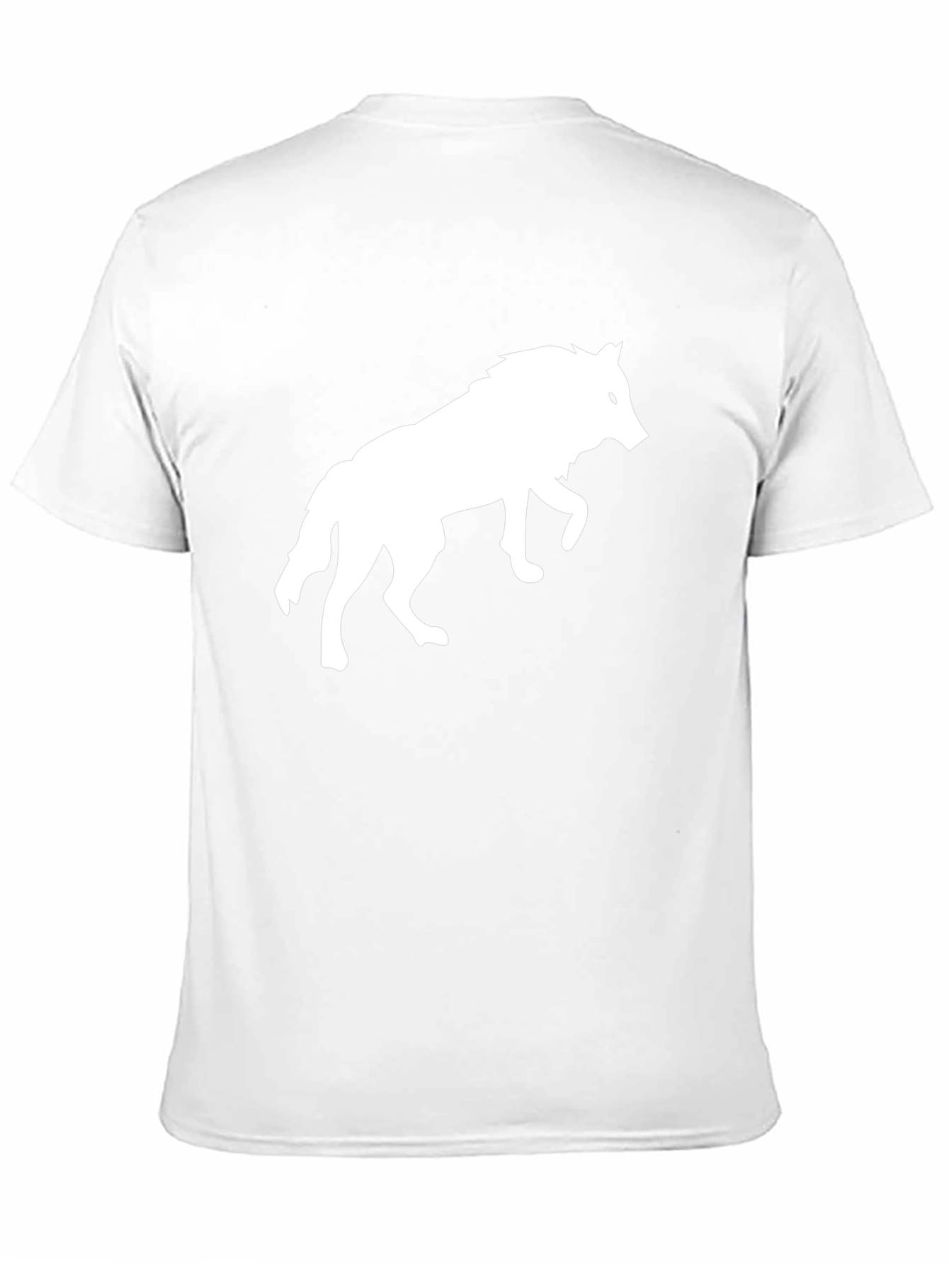 Wolf Graphic T-Shirt - Black Cotton Tee