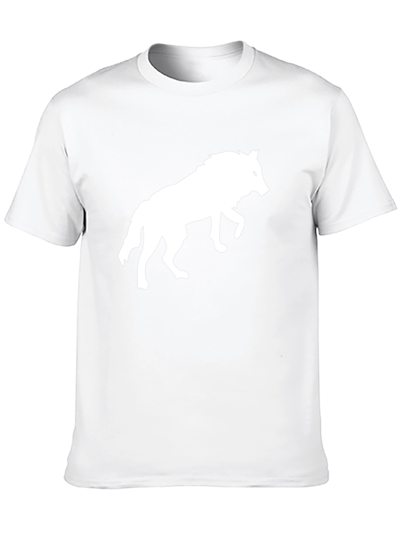 Wolf Graphic T-Shirt - Black Cotton Tee