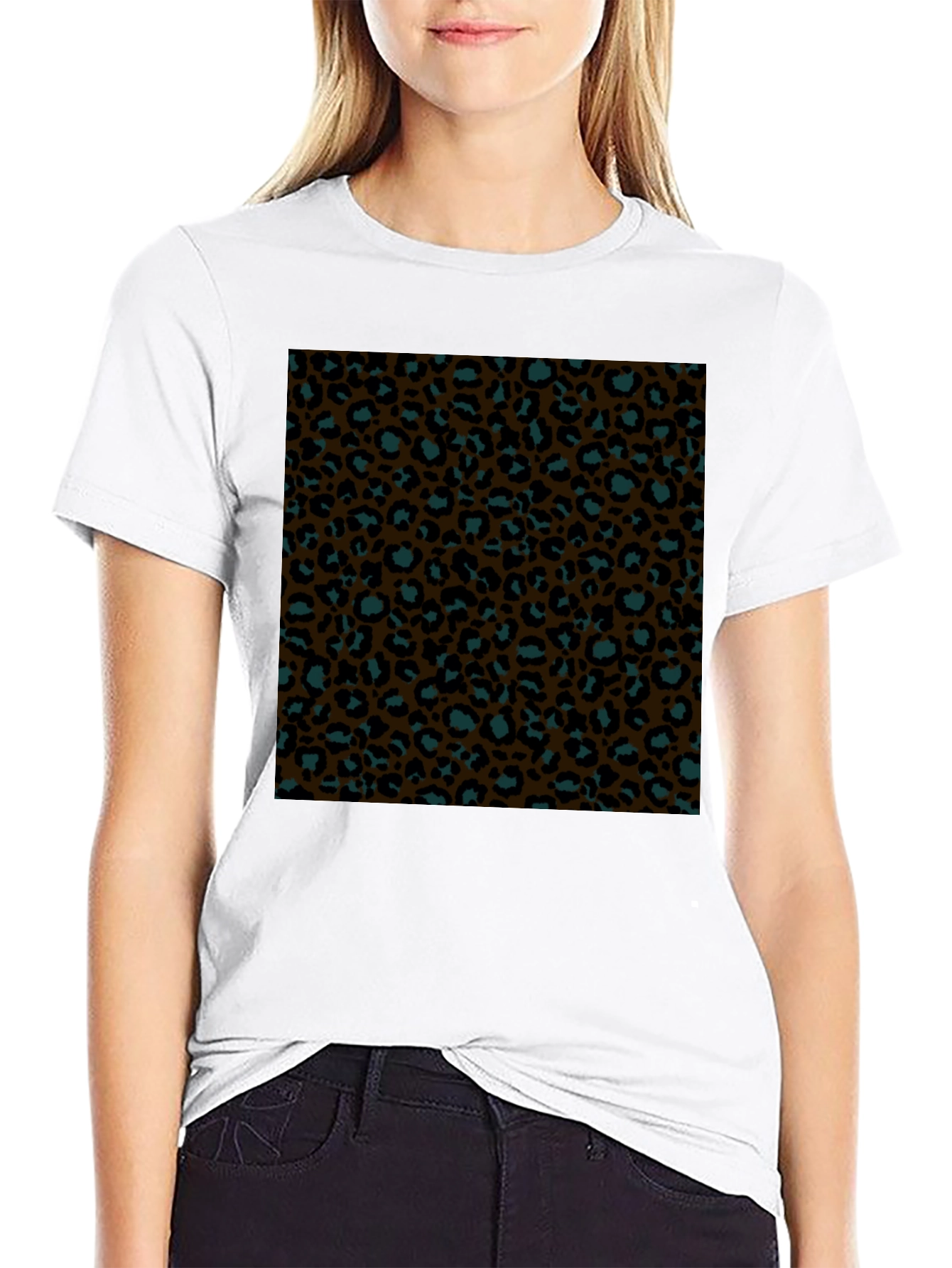 Leopard Print T-Shirt - Stylish Graphic Tee