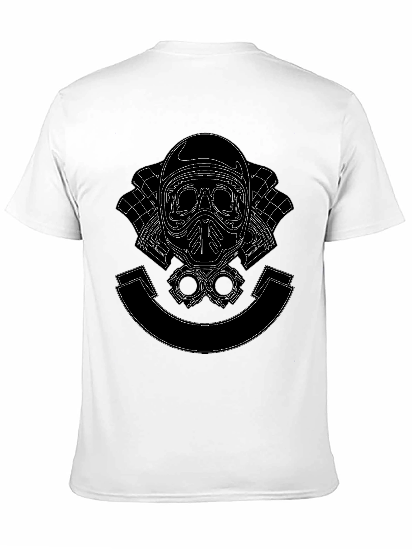 Skull Rider Tee - Black Graphic T-Shirt
