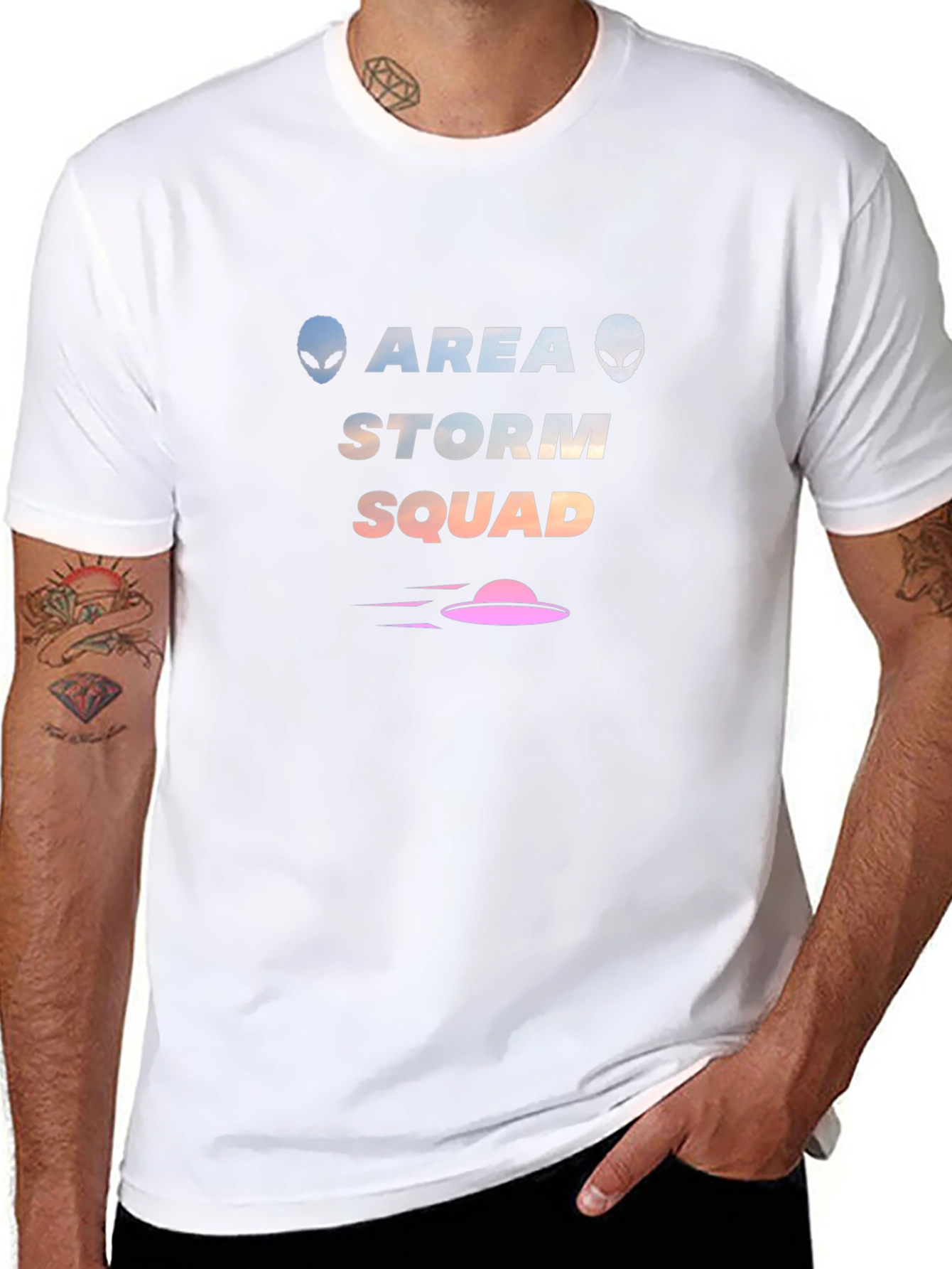Area Storm Squad Graphic T-Shirt