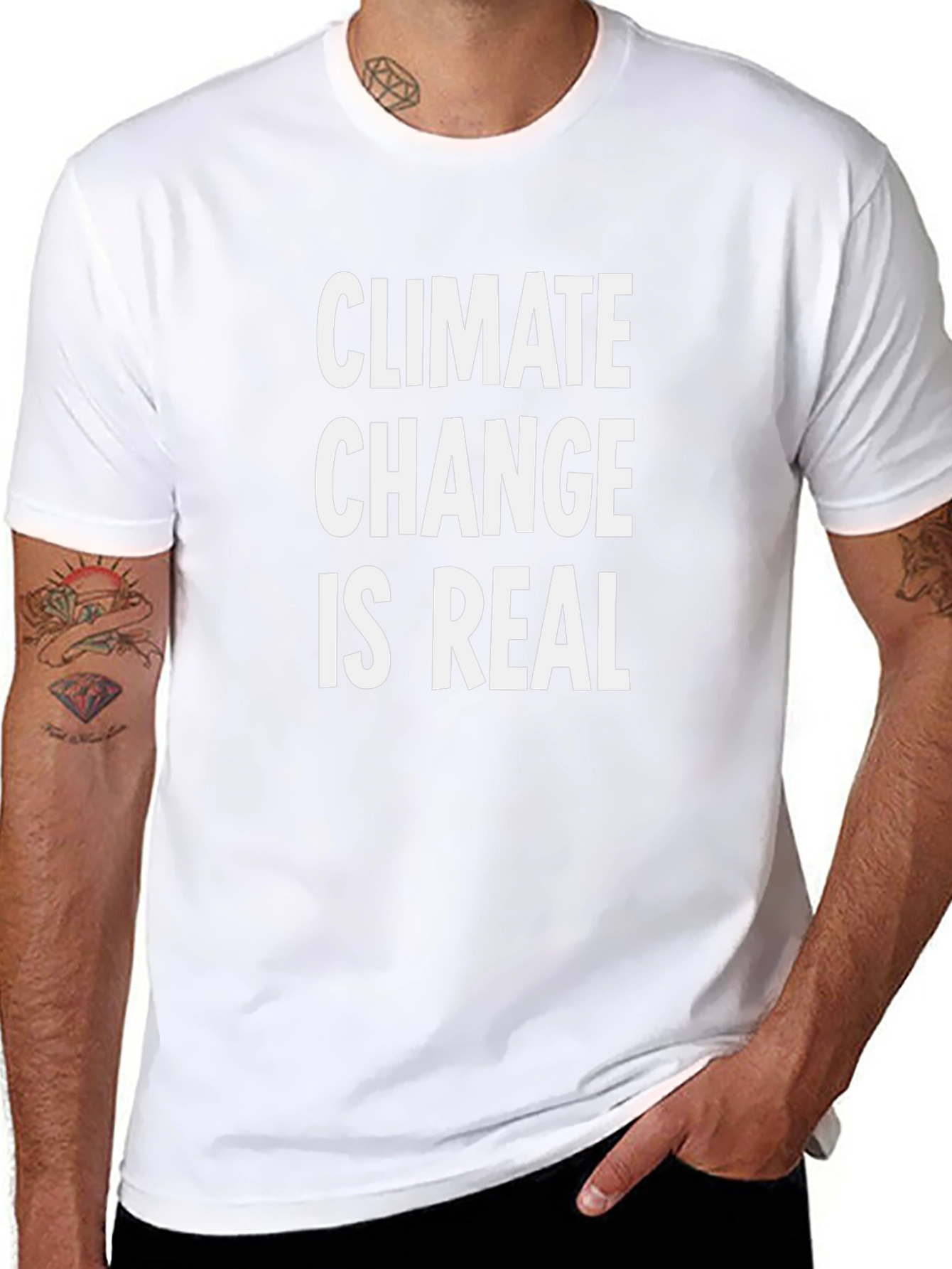 Climate Change is Real Graphic T-Shirt