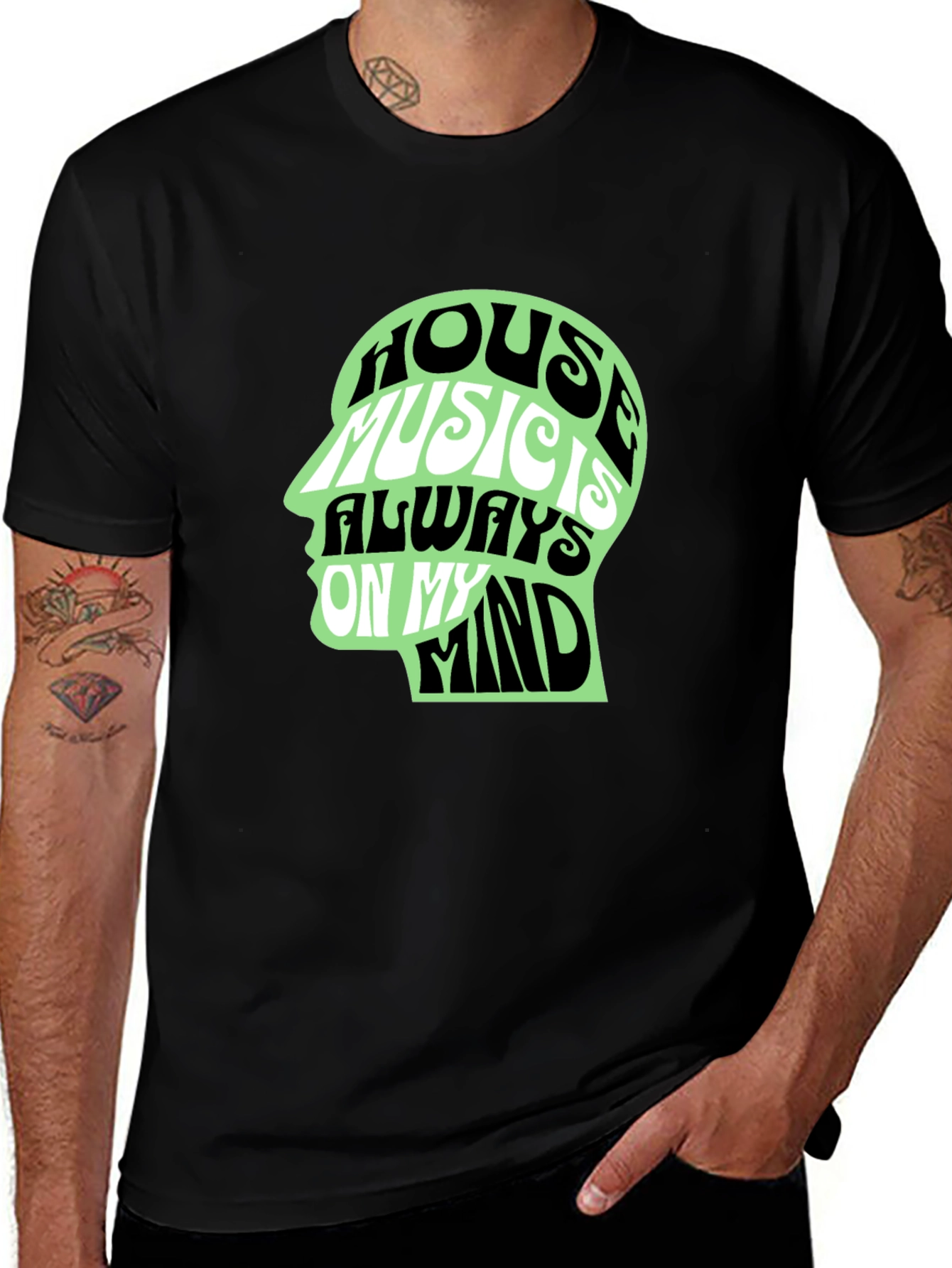 House Music On My Mind Graphic T-Shirt