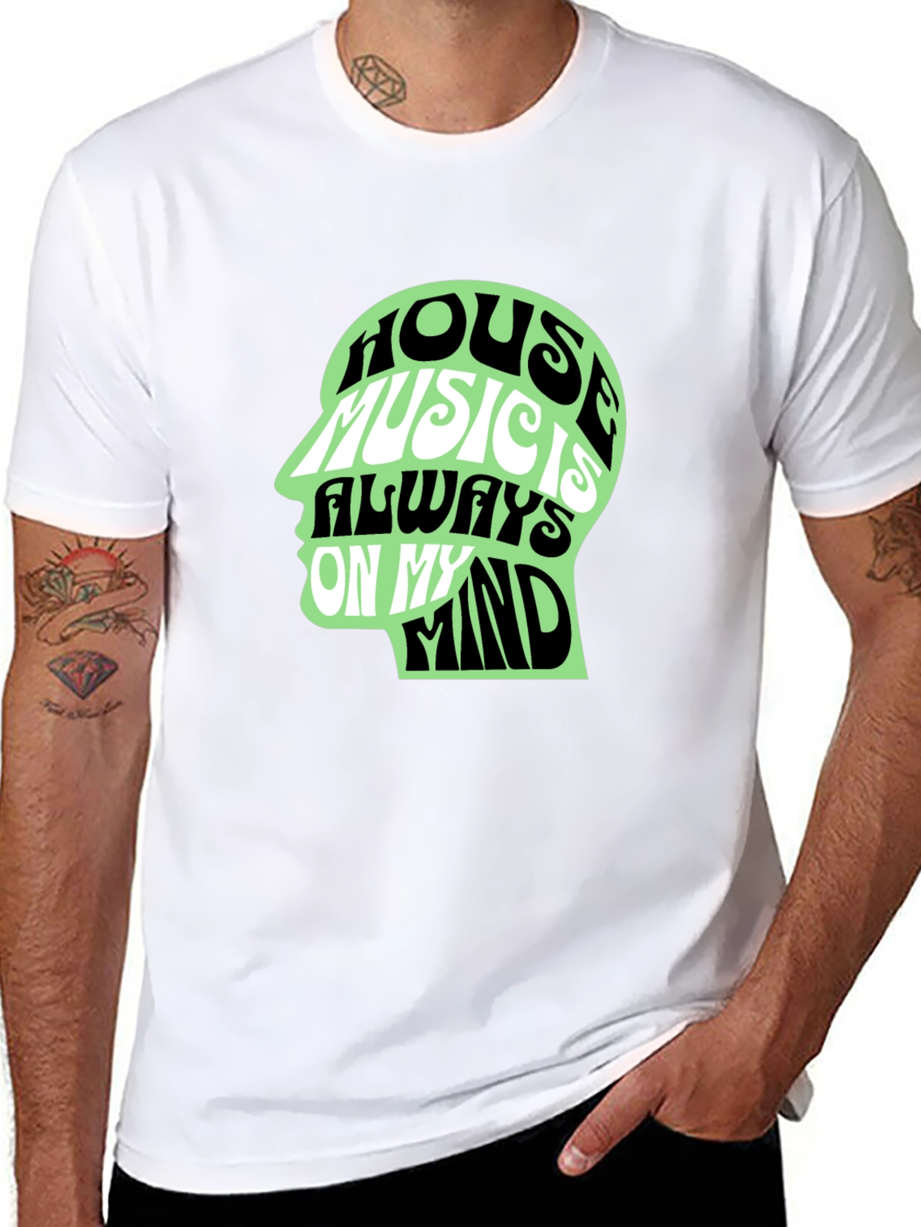 House Music On My Mind Graphic T-Shirt