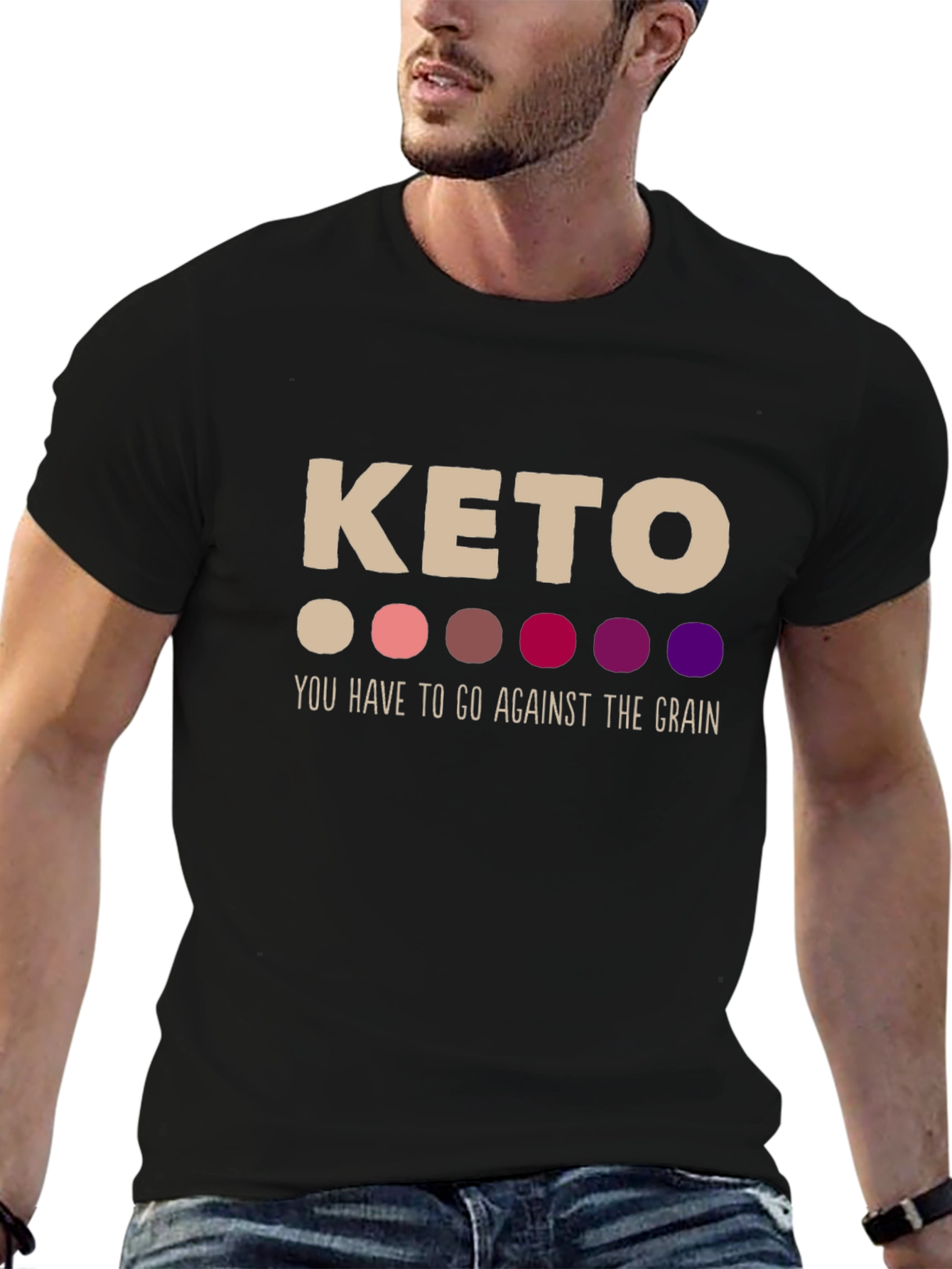 Keto Against The Grain Graphic T-Shirt