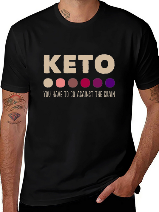 Keto Against The Grain Graphic T-Shirt