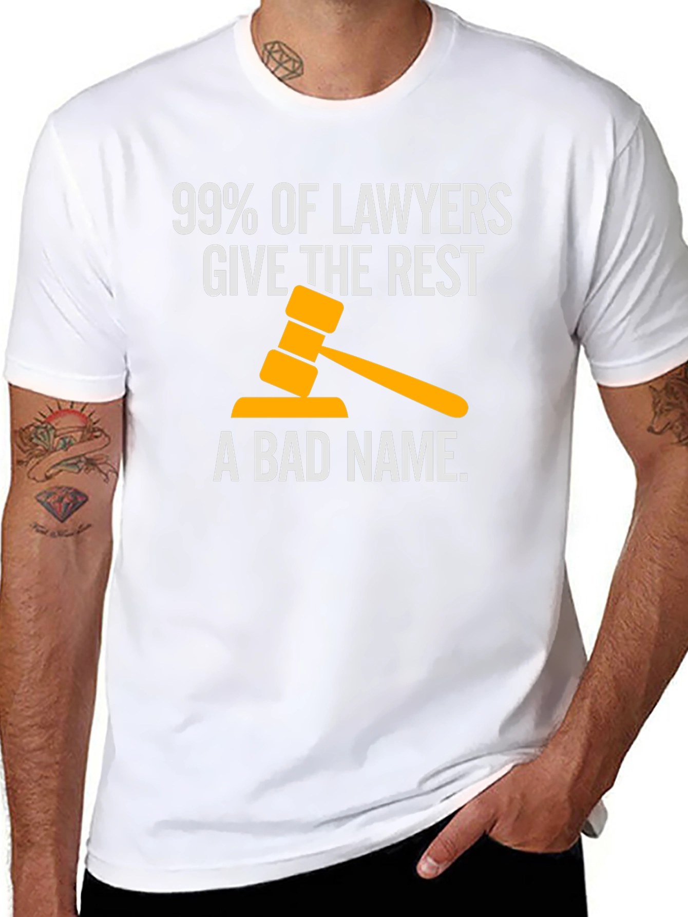 Lawyer Humor Graphic T-Shirt