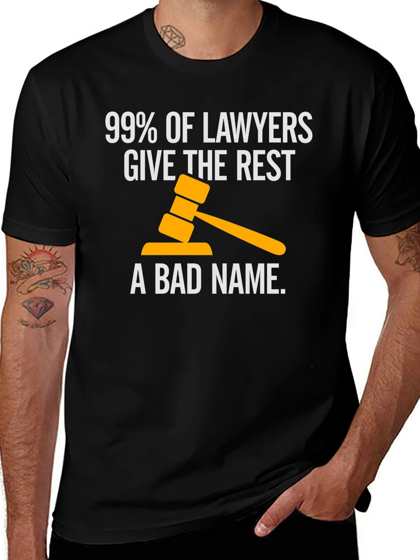 Lawyer Humor Graphic T-Shirt