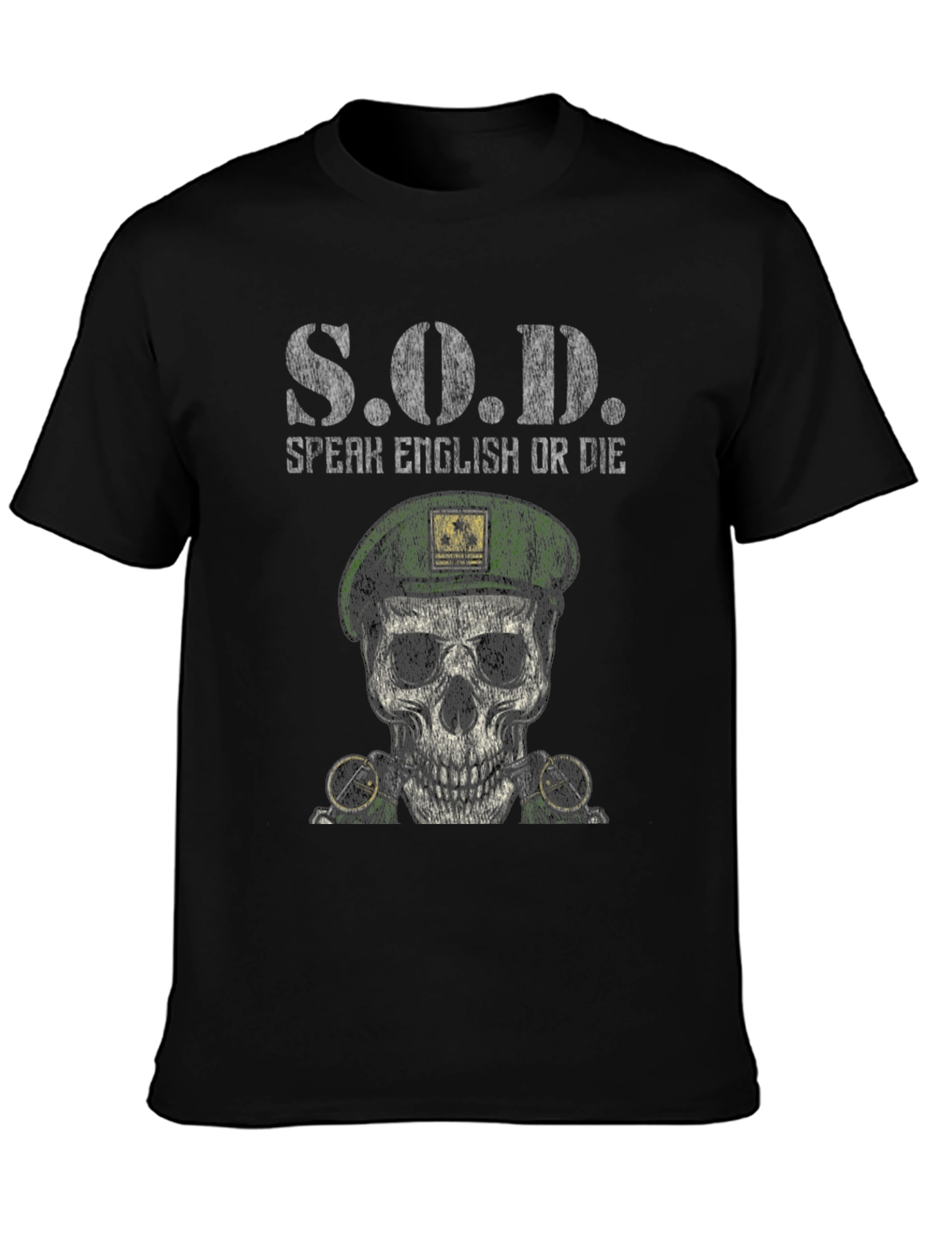 S.O.D Speak English or Die Graphic Tee