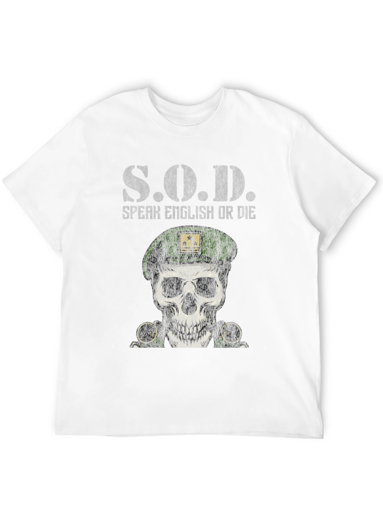 S.O.D Speak English or Die Graphic Tee