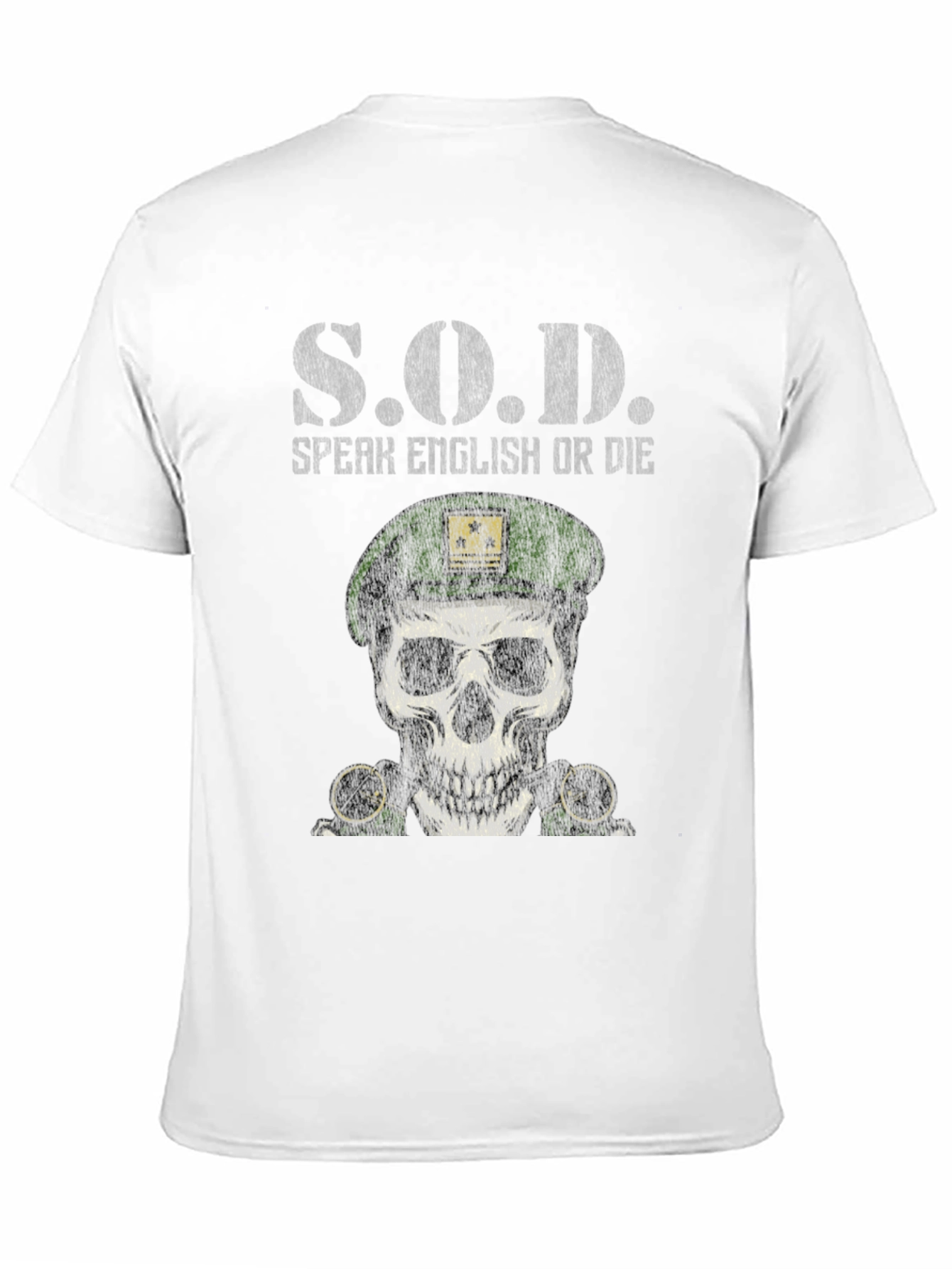S.O.D Speak English or Die Graphic Tee