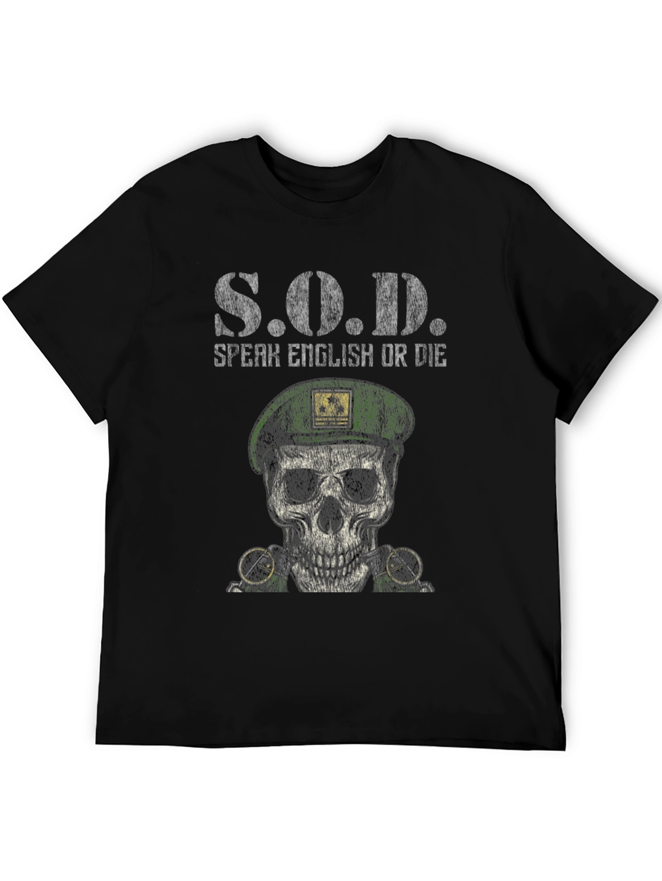 S.O.D Speak English or Die Graphic Tee