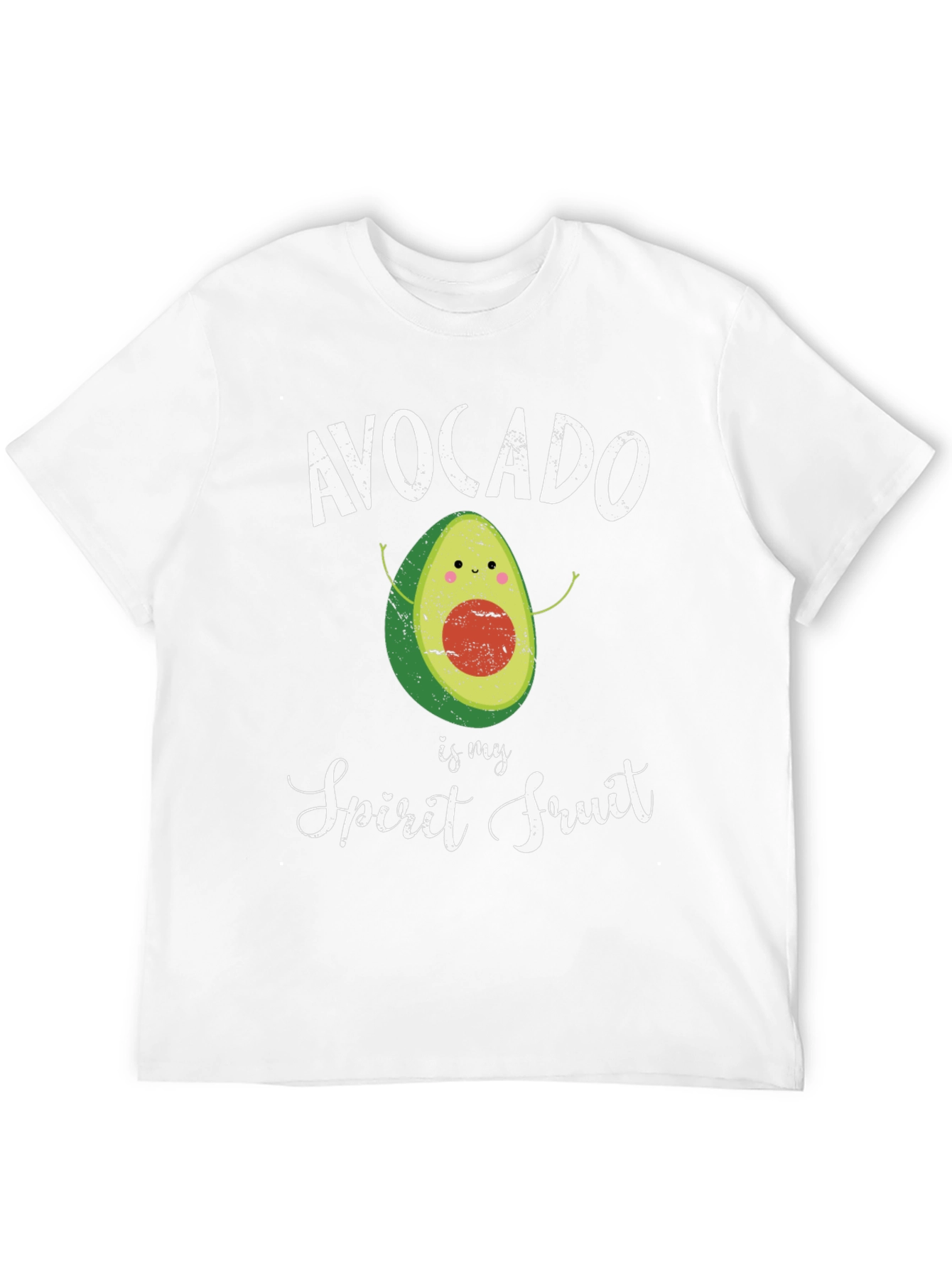 Avocado Spirit Fruit Graphic T-Shirt