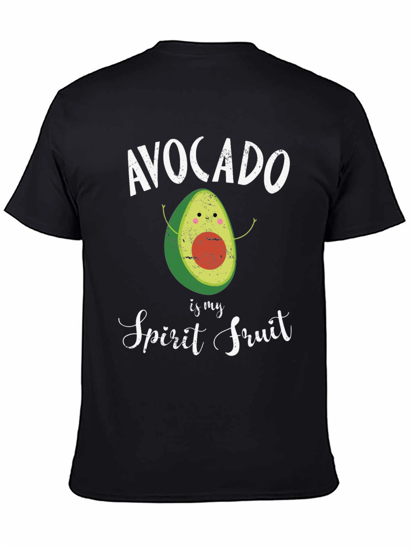 Avocado Spirit Fruit Graphic T-Shirt