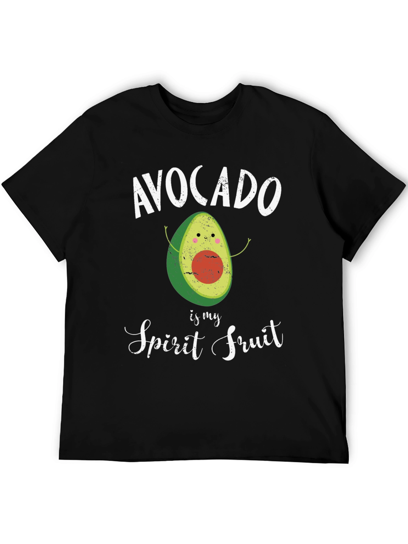 Avocado Spirit Fruit Graphic T-Shirt