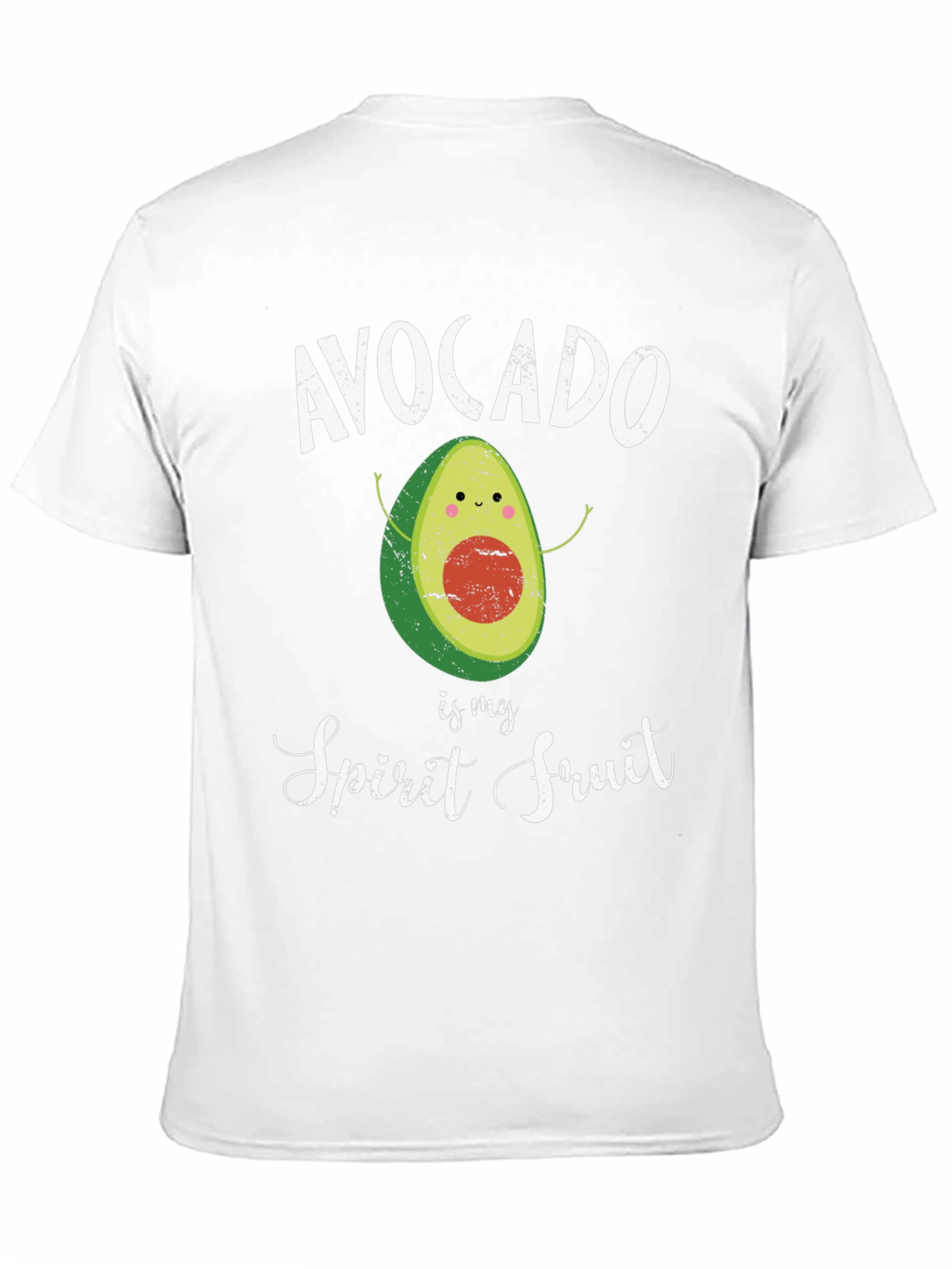 Avocado Spirit Fruit Graphic T-Shirt