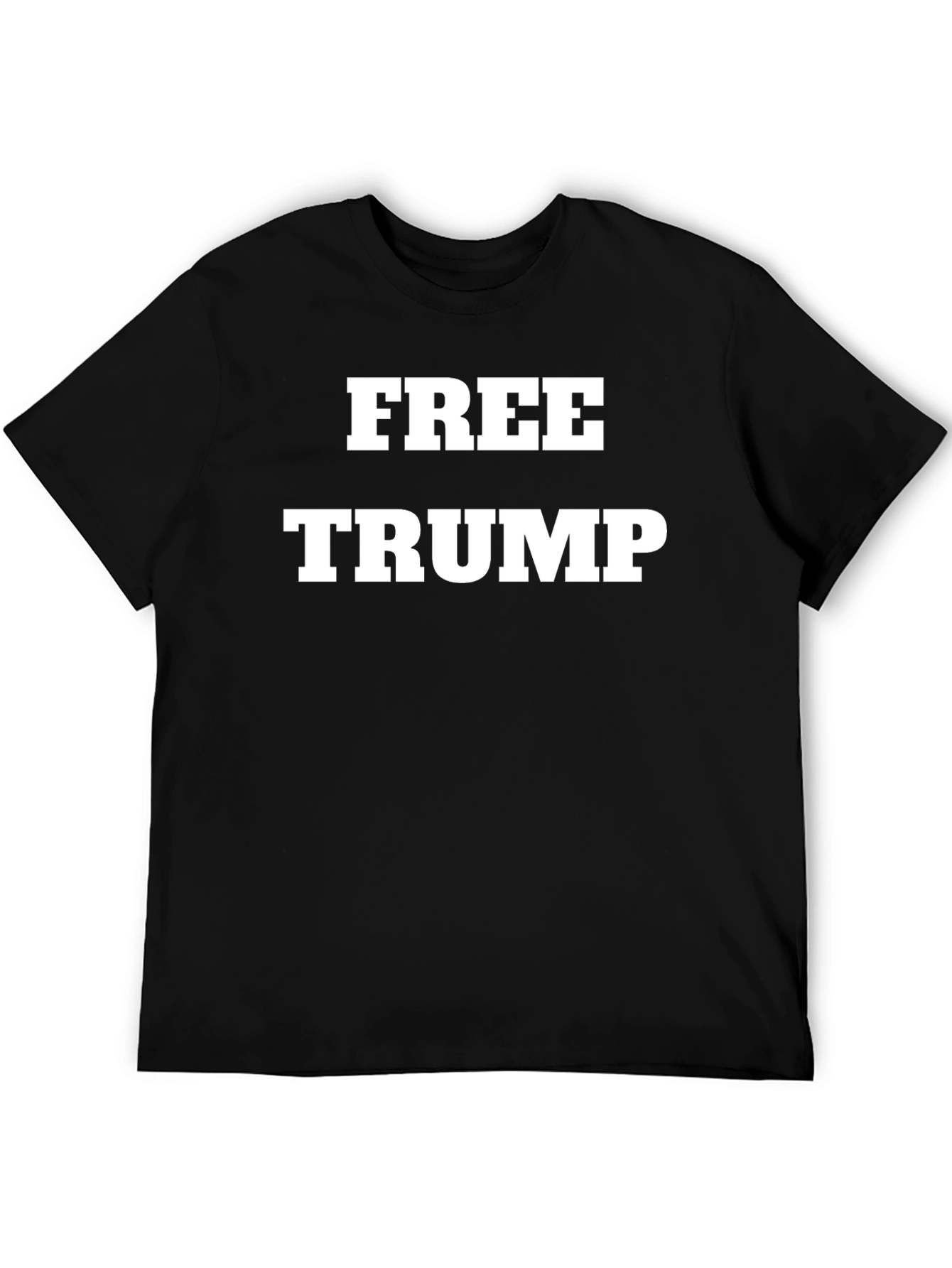 Free Trump Graphic Tee - Political Statement T-Shirt
