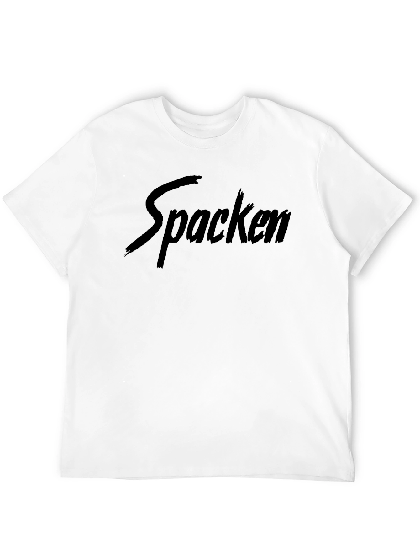 Bold Black Spacken Graphic Tee