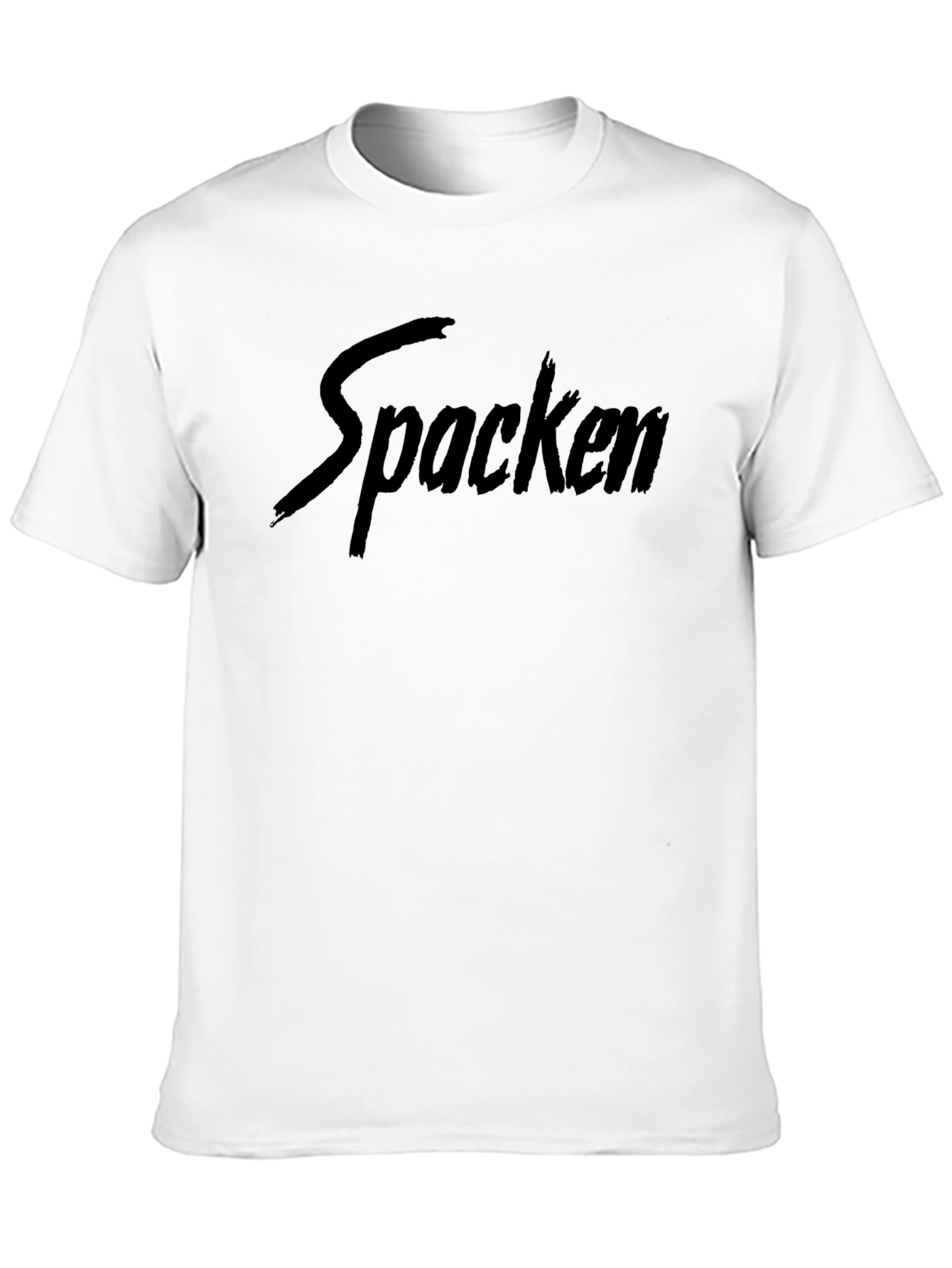 Bold Black Spacken Graphic Tee