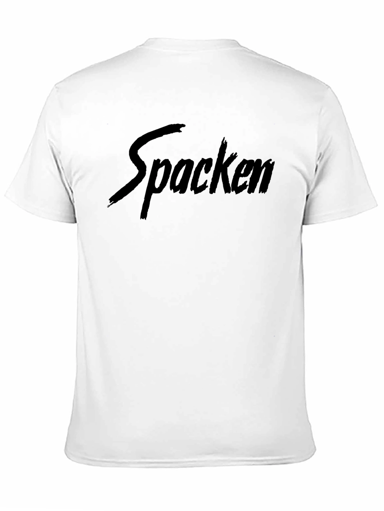 Bold Black Spacken Graphic Tee