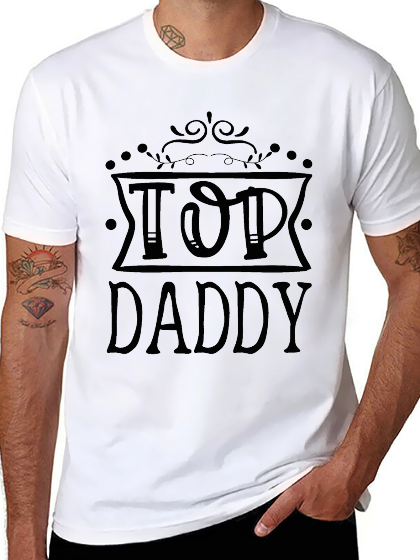 Top Daddy T-Shirt - Premium Quality Cotton Tee