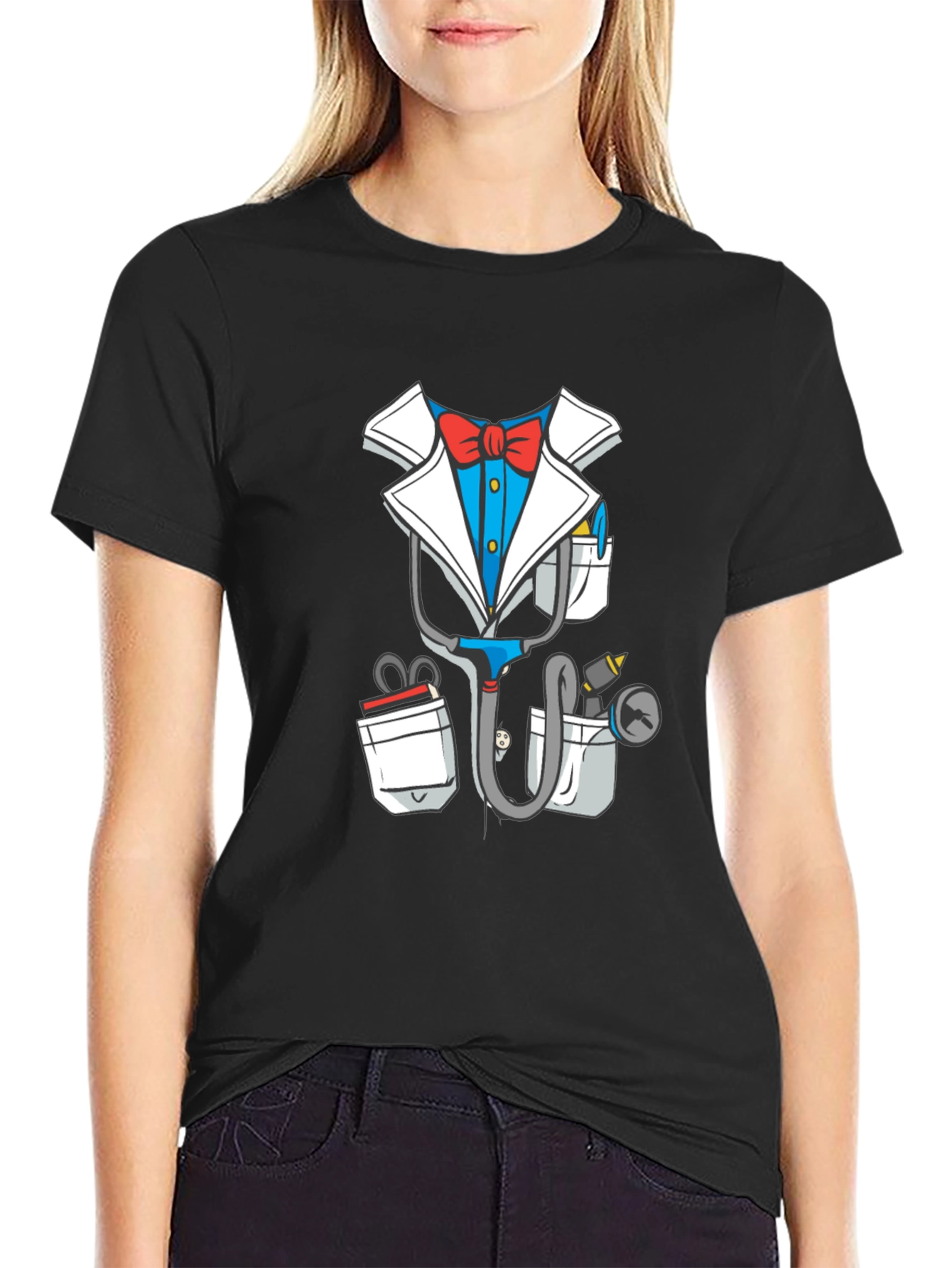 Doctor Outfit T-Shirt - Novelty Costume Tee
