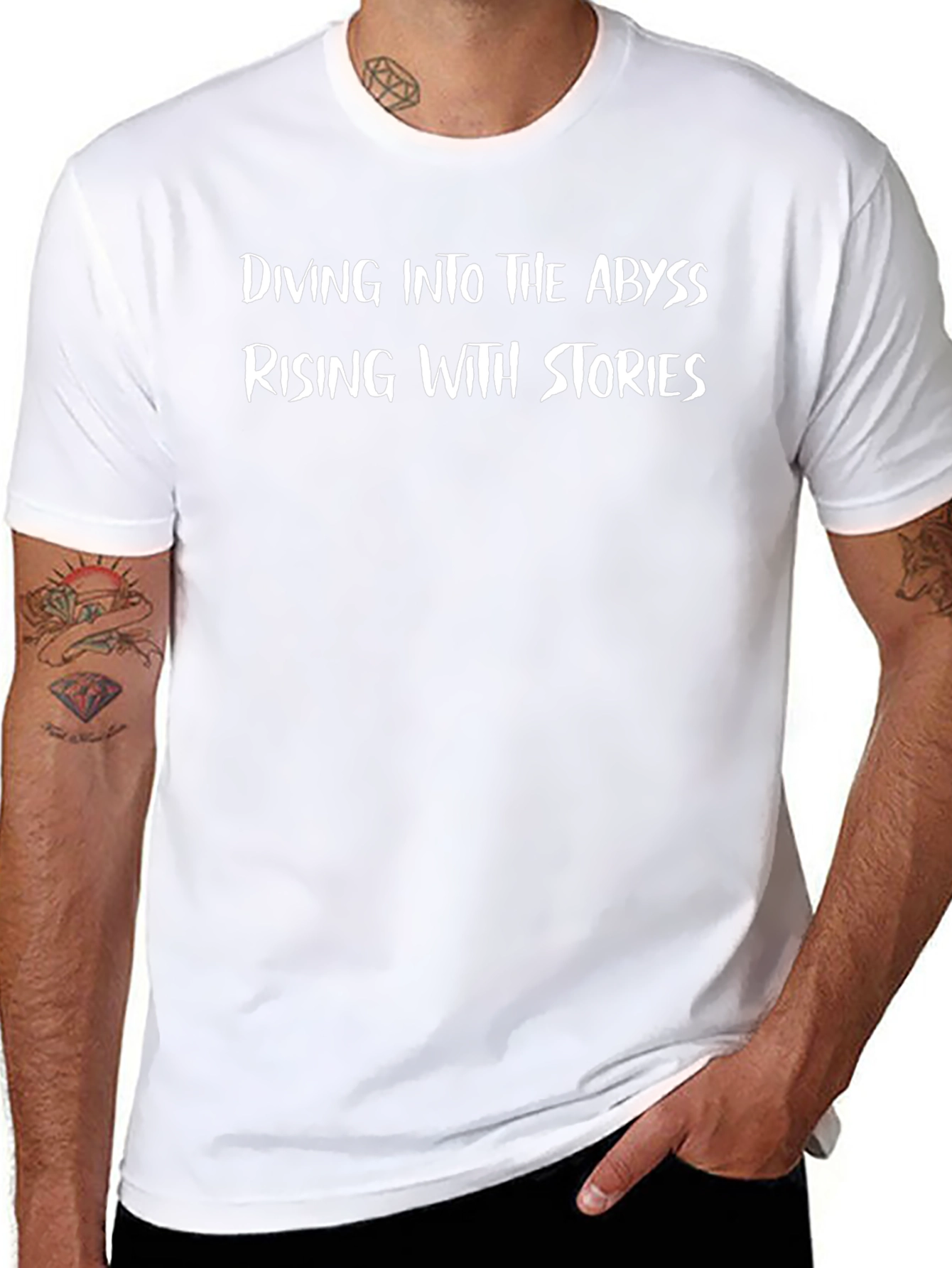 Diving into the Abyss Graphic Tee