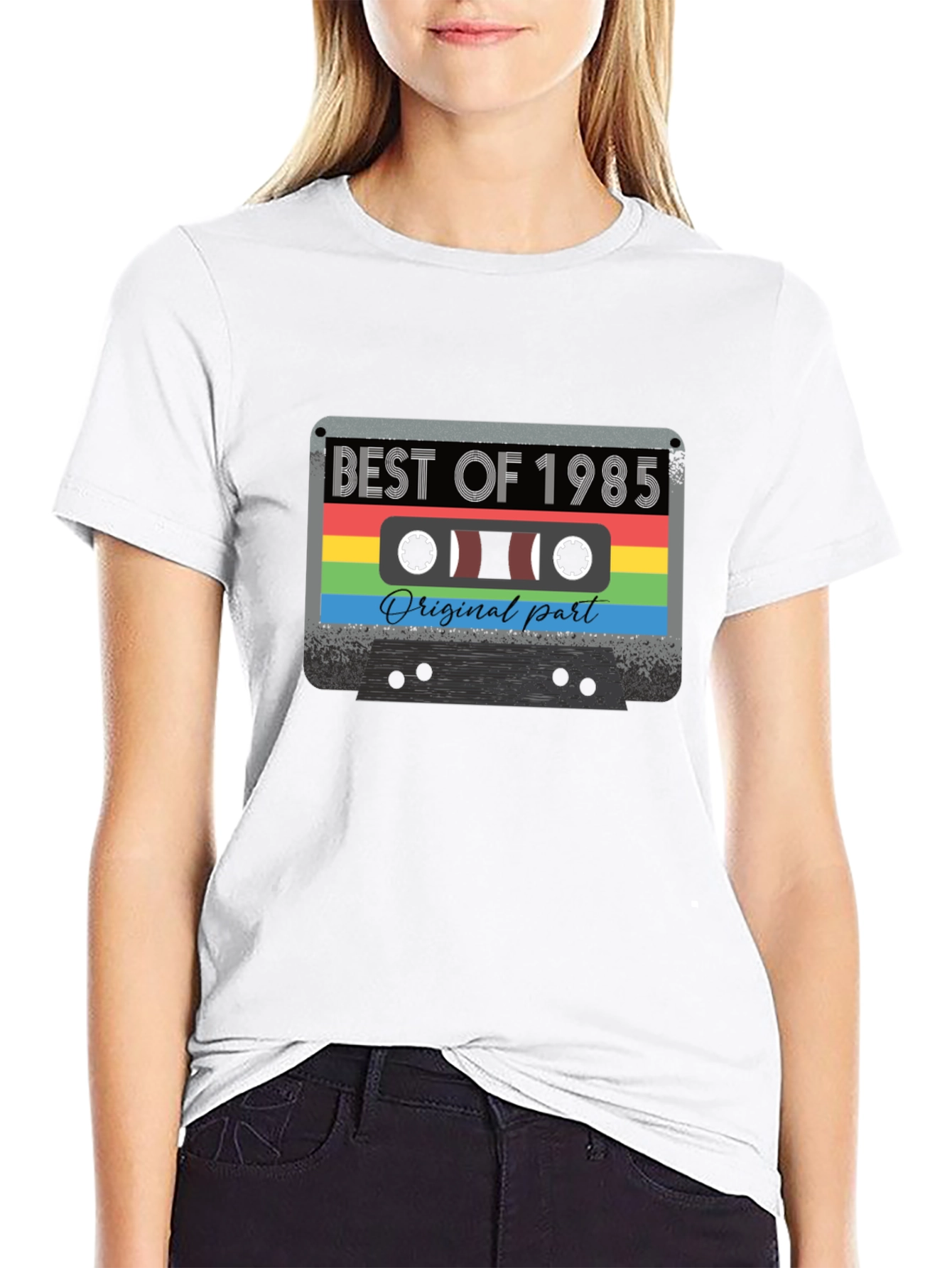 Retro Best of 1985 Cassette Graphic T-Shirt