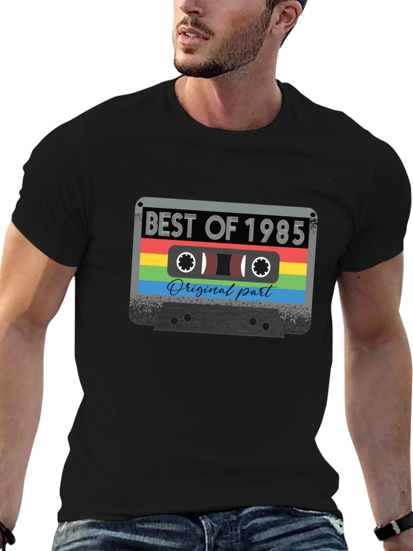 Retro Best of 1985 Cassette Graphic T-Shirt